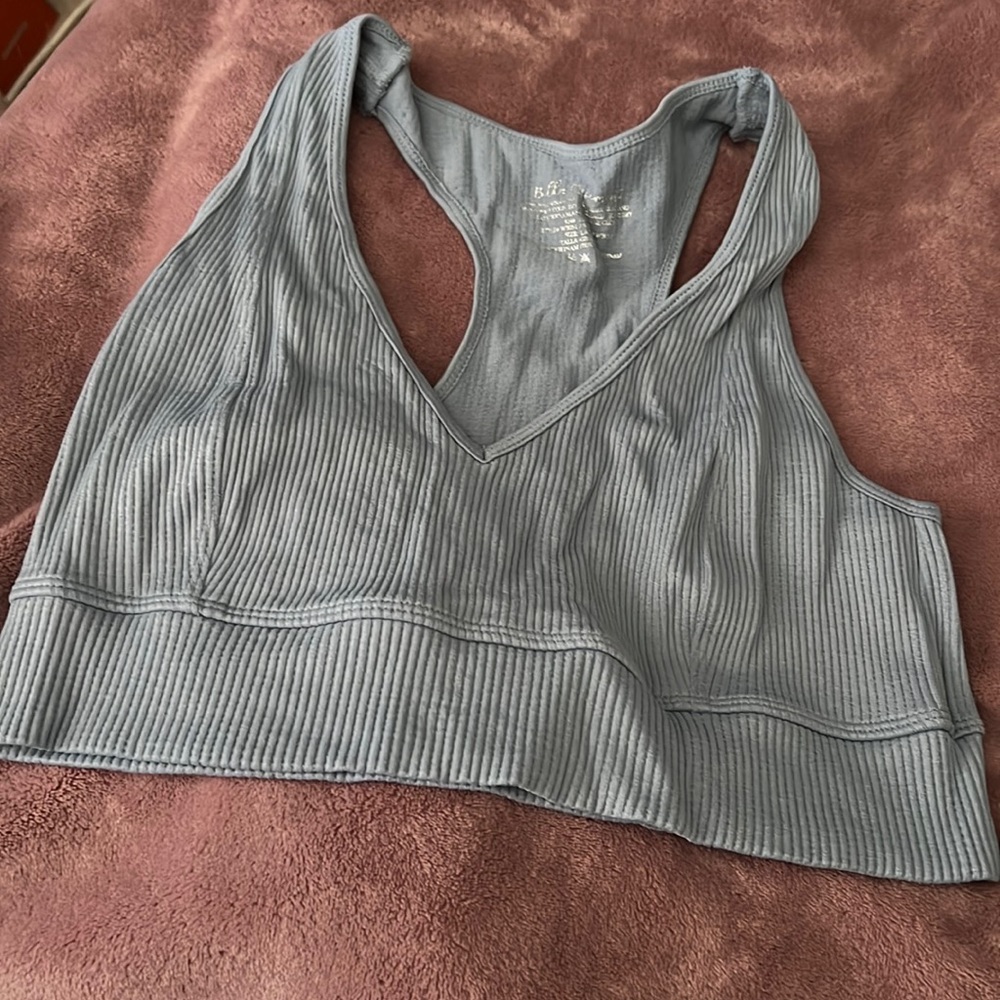 Bella movement ribbed bralette